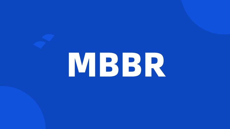 MBBR