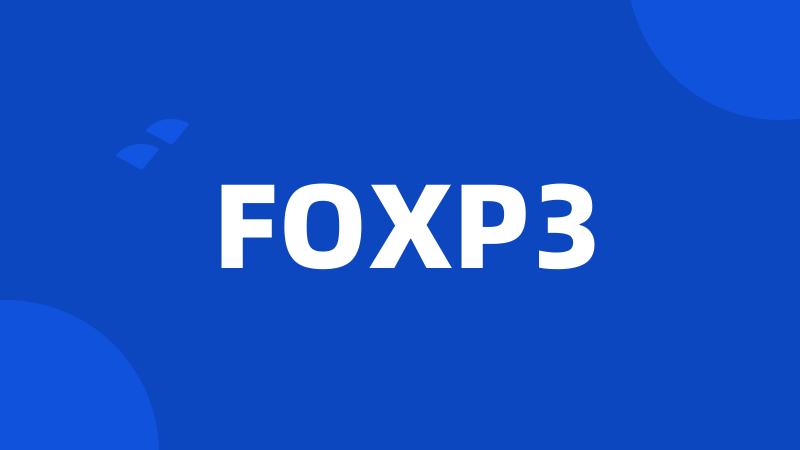 FOXP3