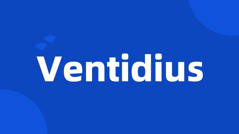 Ventidius