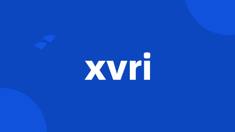 xvri