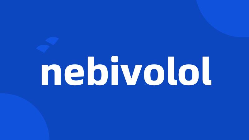 nebivolol