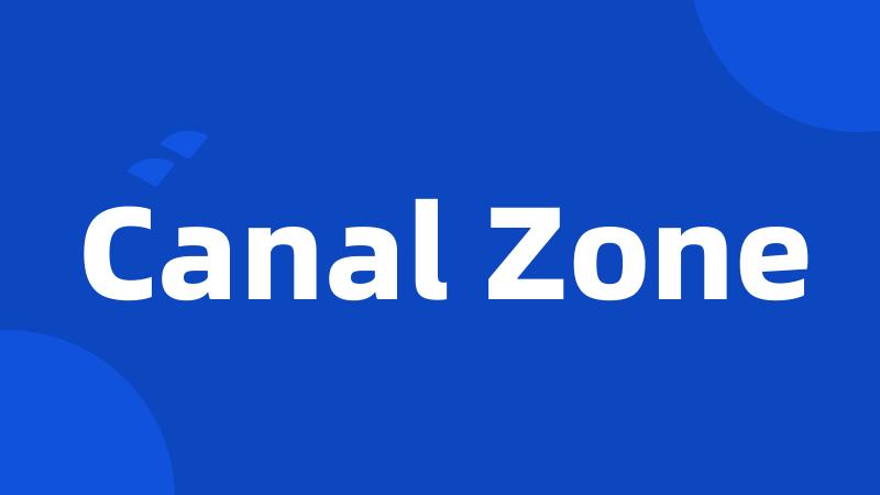 Canal Zone