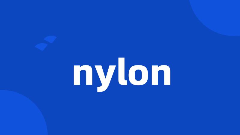 nylon