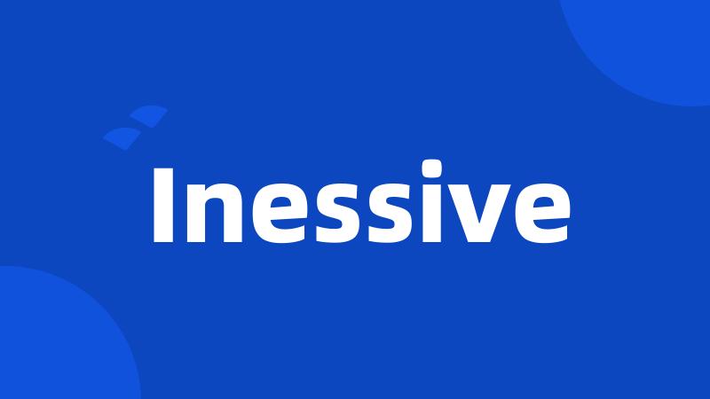 Inessive