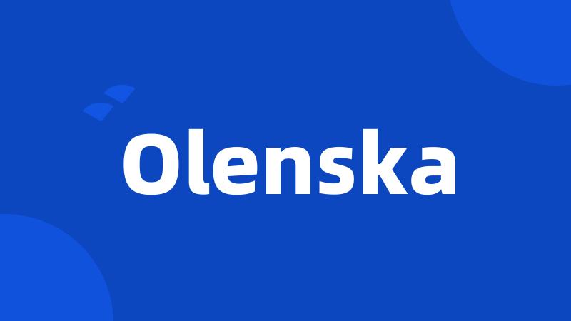 Olenska