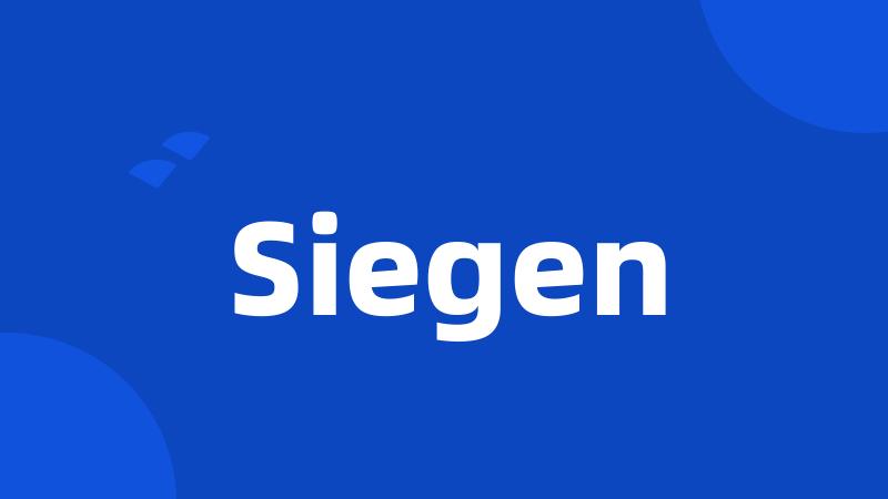 Siegen