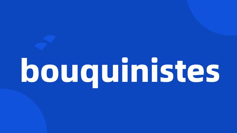 bouquinistes