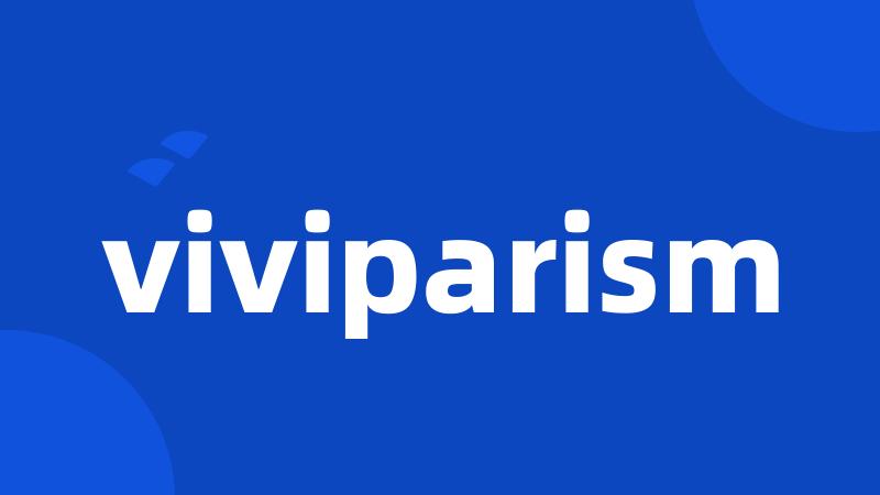 viviparism