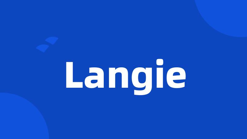 Langie