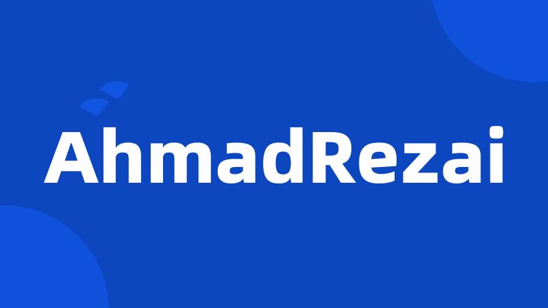 AhmadRezai