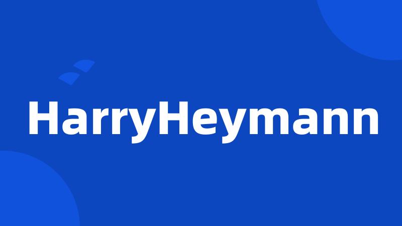 HarryHeymann