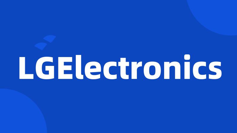 LGElectronics