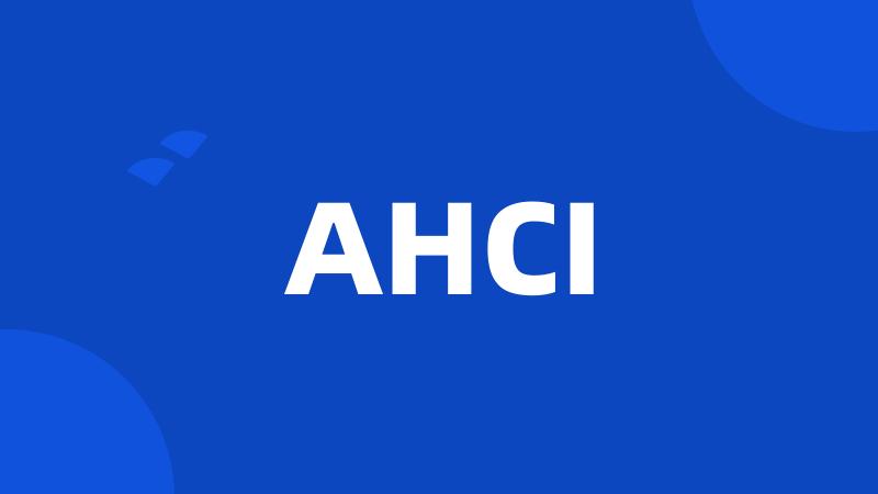 AHCI