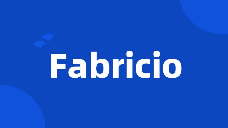 Fabricio