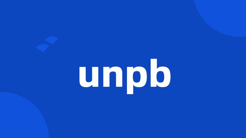 unpb