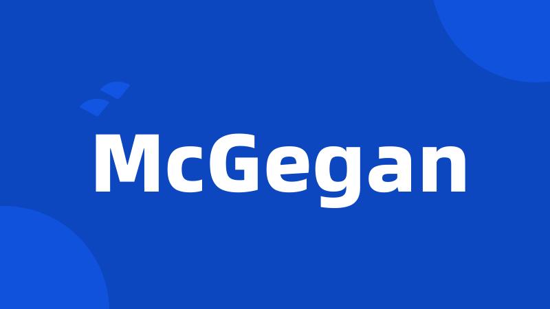 McGegan