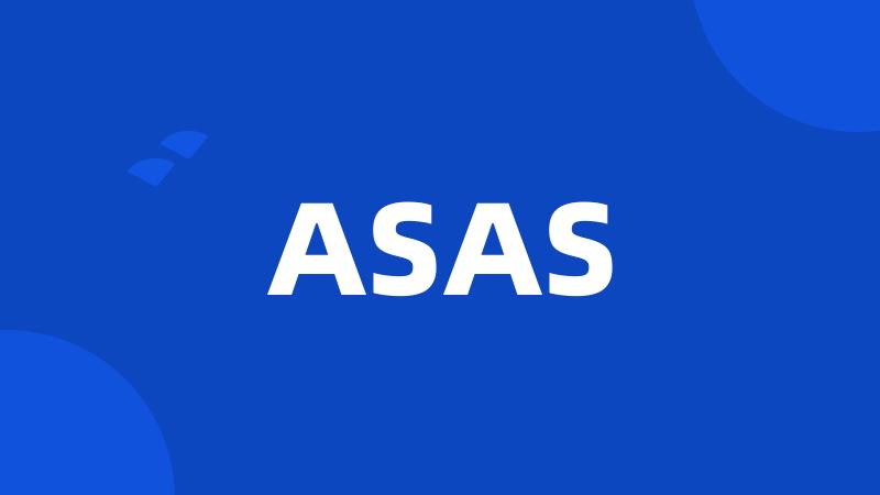 ASAS