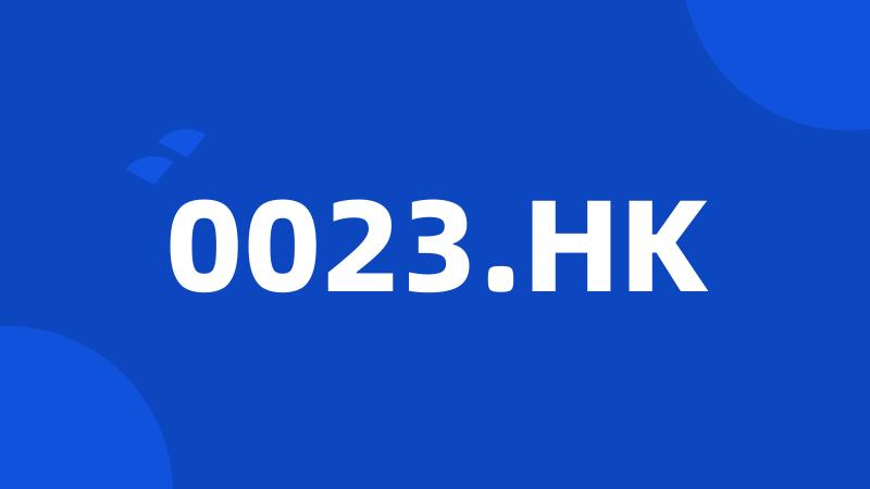 0023.HK