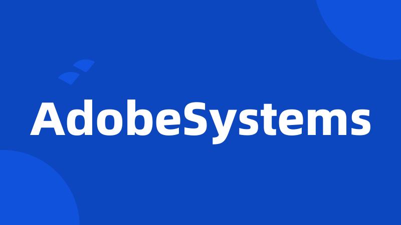 AdobeSystems