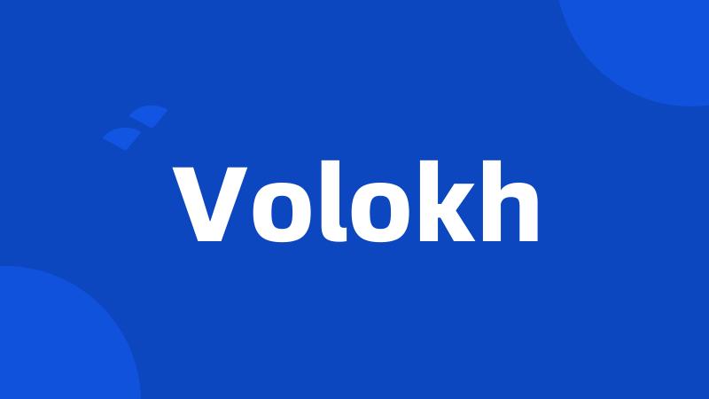 Volokh