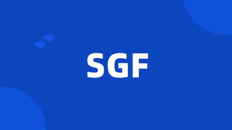 SGF