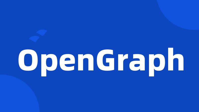 OpenGraph