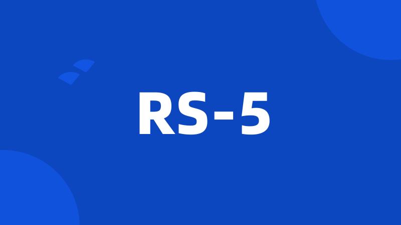 RS-5