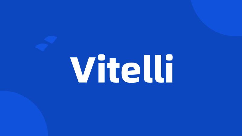 Vitelli