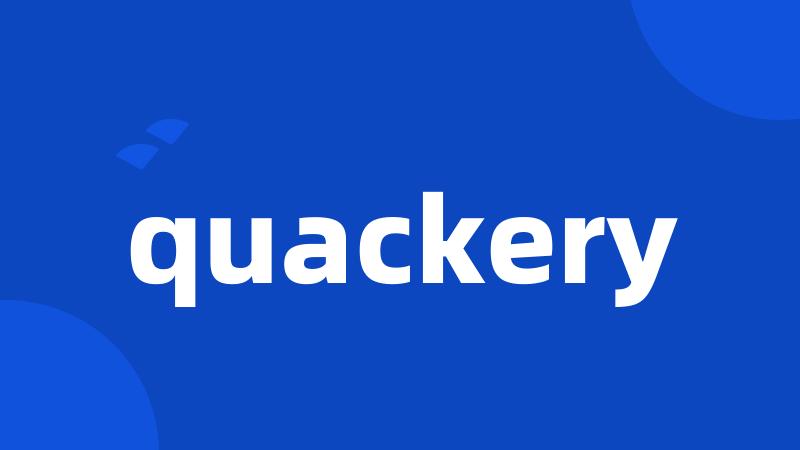 quackery