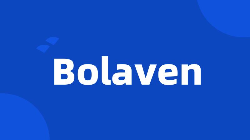 Bolaven