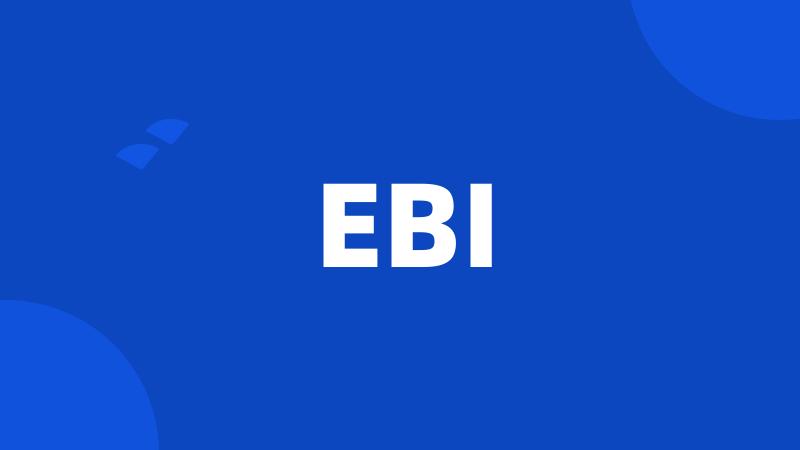 EBI