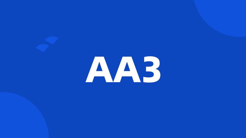 AA3