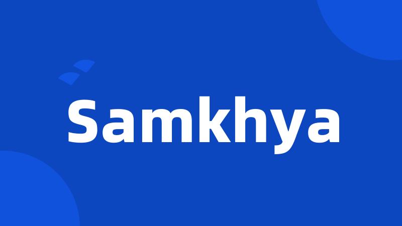 Samkhya