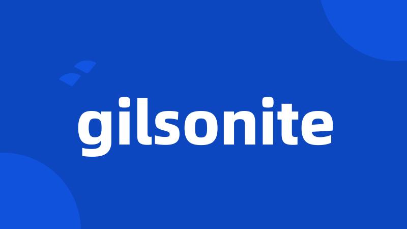 gilsonite