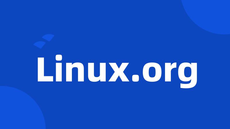 Linux.org