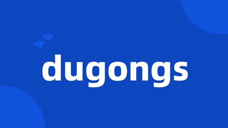 dugongs