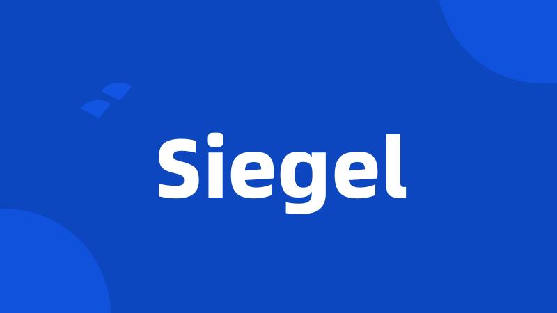 Siegel