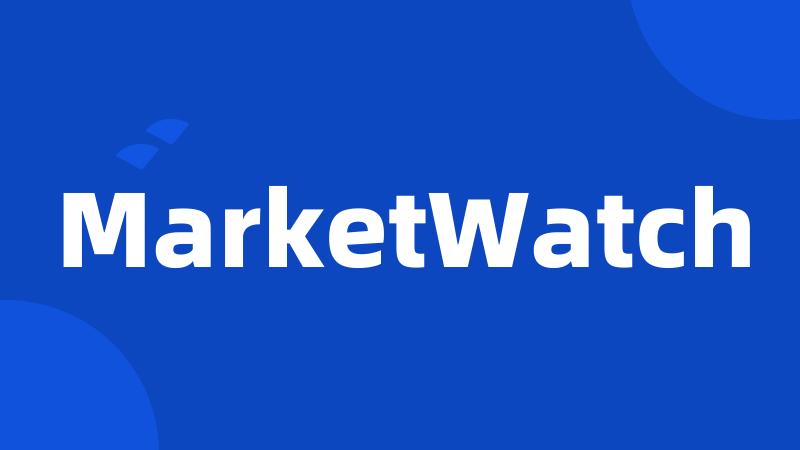 MarketWatch