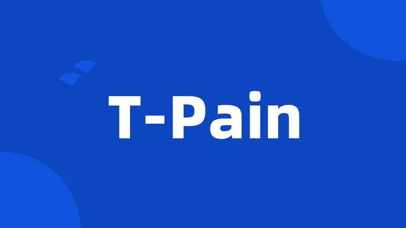 T-Pain