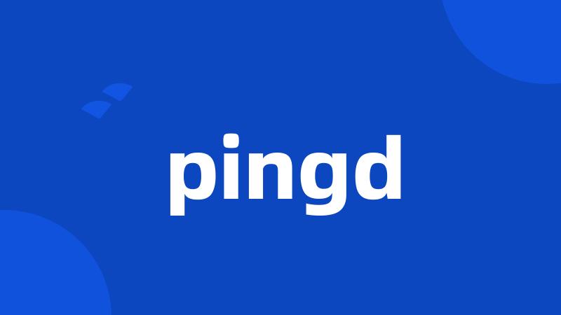 pingd