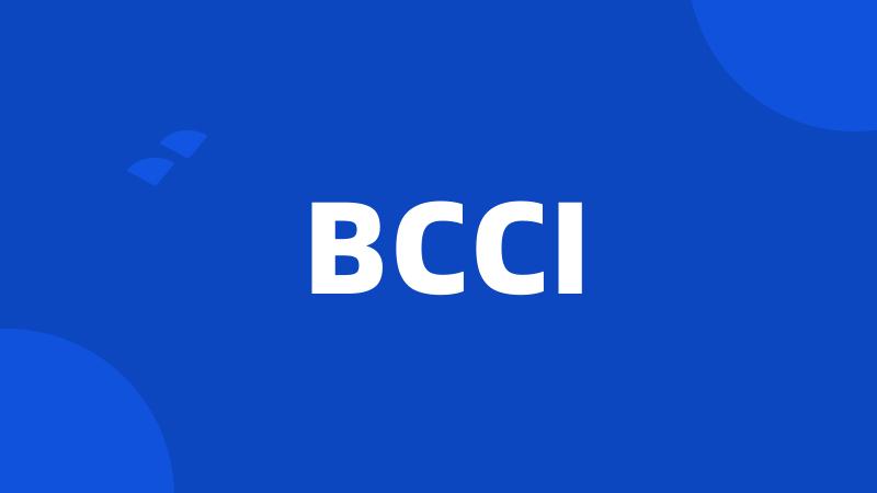 BCCI