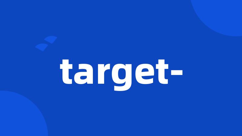 target-