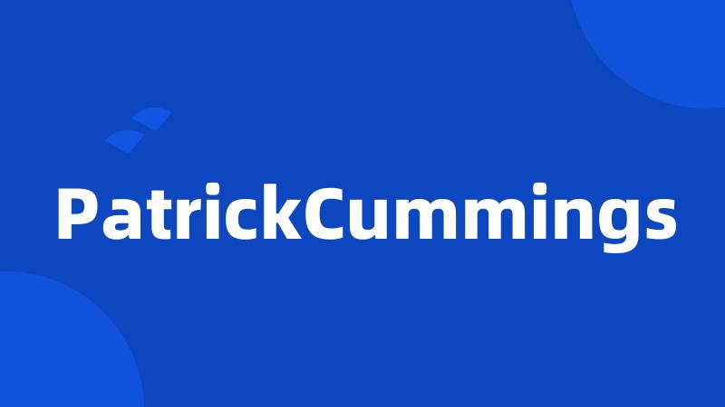 PatrickCummings