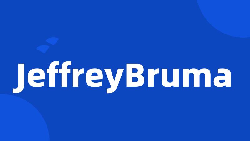 JeffreyBruma