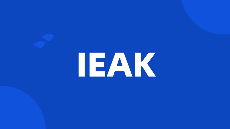 IEAK