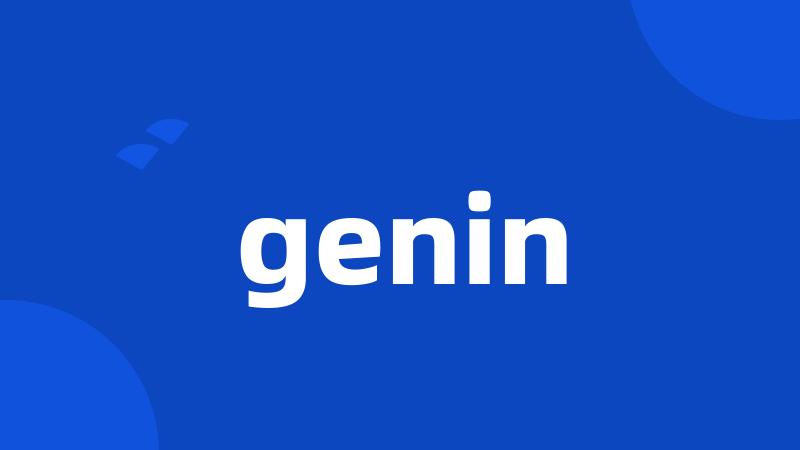 genin