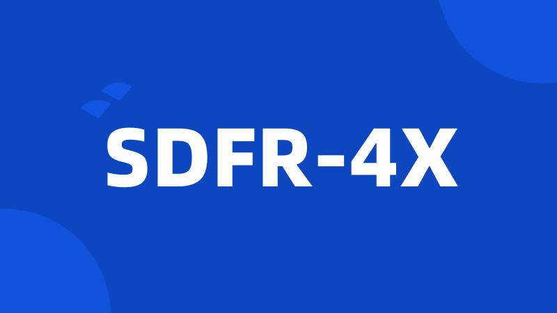 SDFR-4X