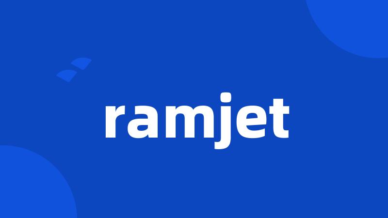 ramjet