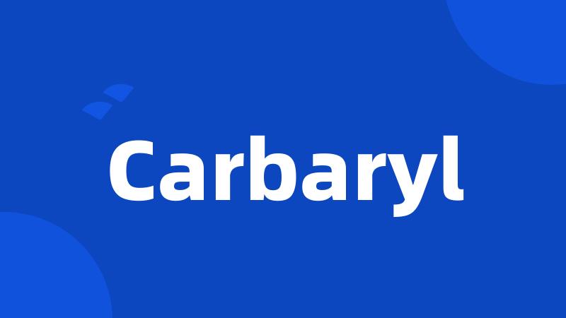 Carbaryl