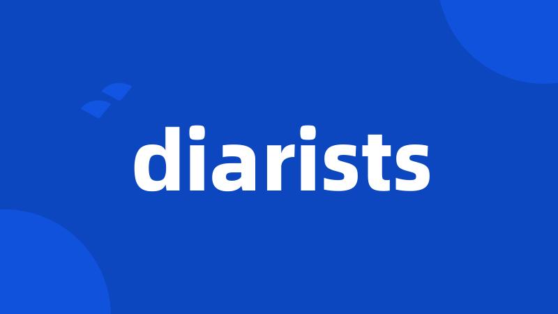 diarists